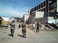 Archivo:Centro de Penco, Terremoto