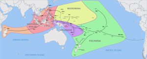 Archivo:Chronological dispersal of Austronesian people across the Pacific