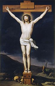 Cristo crucificado, de Zacarías González Velázquez (Real Academia de Bellas Artes de San Fernando)
