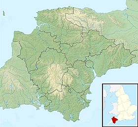 Punta de Hartland ubicada en Devon