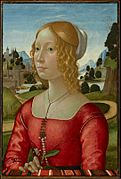 Domenico Ghirlandaio Portrait of a Lady