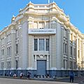 Edificio de Telecomunicaciones en el centro histórico de San Salvador, tomada en 2024