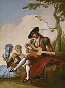 El majo de la guitarra