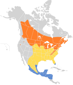 Distribución geográfica del mosquero mínimo.