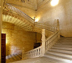 Archivo:Escalera de Soto, convento de san Esteban de Salamanca