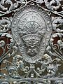 Gates detail at right Newnham College