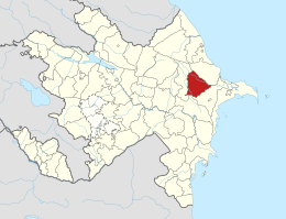 Gobustan District in Azerbaijan 2021.svg