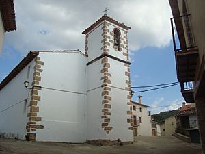 Archivo:Iglesia parroquial de San Marcos, siglo XVII (Las Planas, Castellote)