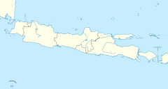 Depok ubicada en Isla de Java