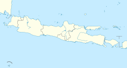 Yogyakarta ubicada en Isla de Java