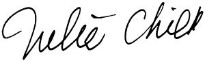 Archivo:Julia Child signature