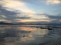 Lago de Pátzcuaro en el atardecer