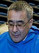 Landsstyreformand Hans Enoksen til Folkeafstemning i Multihallen i Nuuk med Pipaluk Petersen pa 5 ar (cropped).jpg
