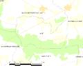 Map commune FR insee code 53134