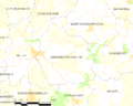 Map commune FR insee code 72301