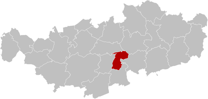 Mont-Saint-Guibert Brabant-Wallon Belgium Map