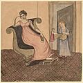 Mother and Child (c. 1815) by Eunice Pinney
