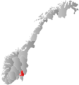 Norway Counties Akershus Position