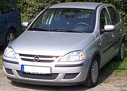 Opel Corsa 2004 silber