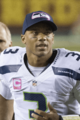 Russell Wilson at Seahawks vs Redskins on October 6, 2014