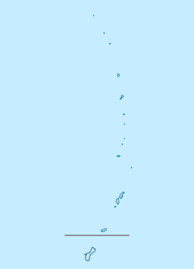 Farallón de Medinilla ubicada en Islas Marianas del Norte