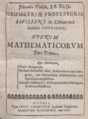 Wallis - Opera mathematica, 1657 - 4611280