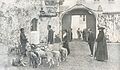 1914-03-28, La Esfera, Los reyes en el palacio de los Marqueses de Viana, Campúa (cropped)