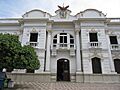 2018 Santa Marta (Colombia) - Fachada de la Institución Educativa Técnico Industrial (I.E.D. Técnico Industrial) en la calle 14 con carrera 11