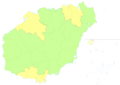Administrative Division Hainan (PRC claimed)
