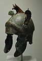 Ancient bronze greek helmet -South Italy