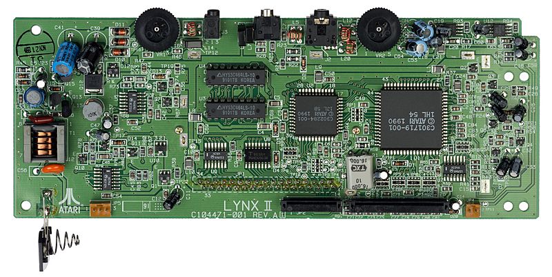 Atari-Lynx-II-Motherboard