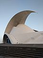 Auditorio de Tenerife lado izquierdo
