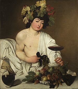 Archivo:Baco, por Caravaggio