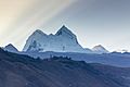 Beauty of mount Huandoy, Cordillera Blanca, Ancash, Peru