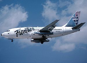 Archivo:Boeing 737-201, Frontier Airlines AN1046901