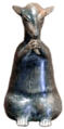 Botella en forma de perro. Huancavilca, Ecuador