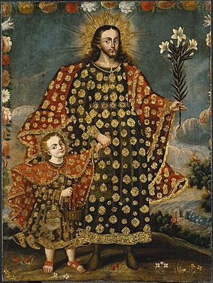 Archivo:Brooklyn Museum - Saint Joseph and the Christ Child - overall