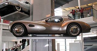Chrysler Atlantic concept car at Chrysler Musem, Auburn Hills, MI January 2008 IMG 3532A.jpg