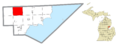 Clayton Township (Arenac), MI location