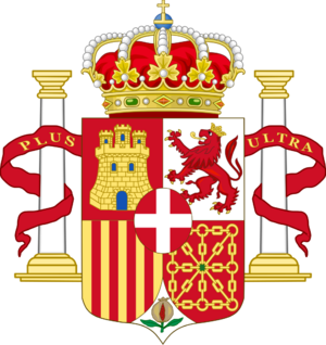 Archivo:Coat of Arms of Spain (1871-1873) Pillars of Hercules Variant
