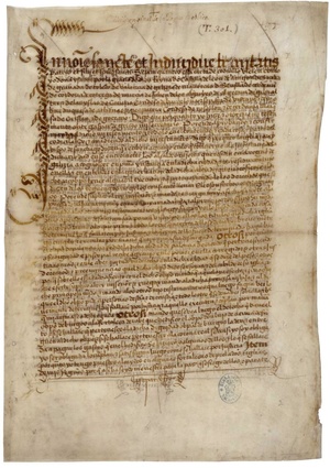 Archivo:Codicil of Queen Isabel the Catholic, Executed at Medina del Campo, on November 23, 1504 WDL10637.pdf