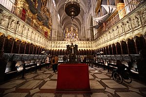 Archivo:Coro de la Catedral de Toledo