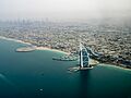 Dubai coastline (Unsplash aEiu9nilN c)