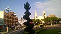 En el Centro histórico de Acayucan, Veracruz