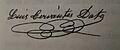 Firma Luis Cervantes Dato