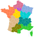 France igamies (1948) map
