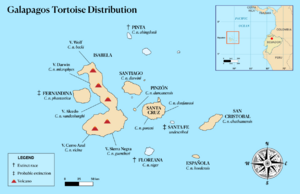 Archivo:Galápagos tortoise distribution map