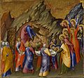 Giovanni di Paolo - The Entombment - Walters 37489D