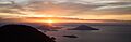 Golfo de Fonseca al atardecer