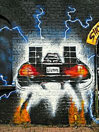 Archivo:Graffiti in Shoreditch, London - Back to the Future by Graffiti Life (9422243113)